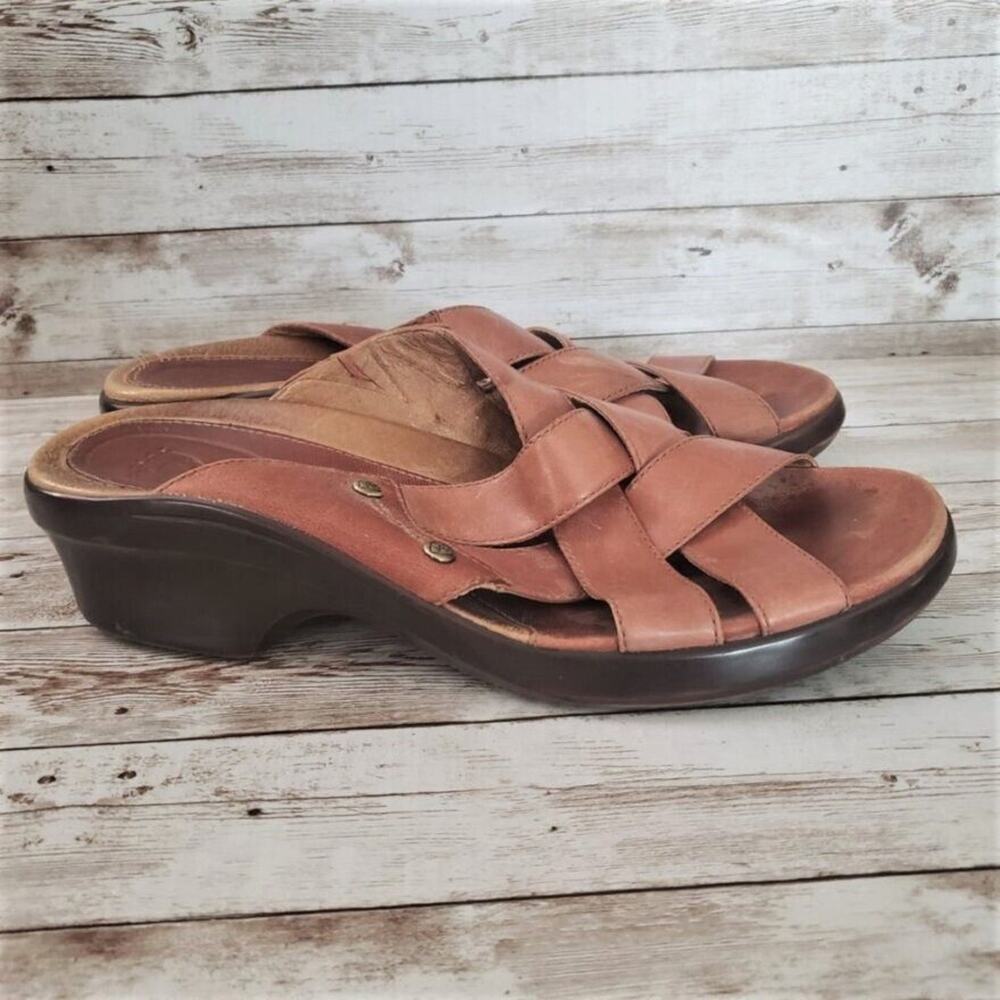 Ariat Women's Leather Upper Brown Sandals Size 9 B